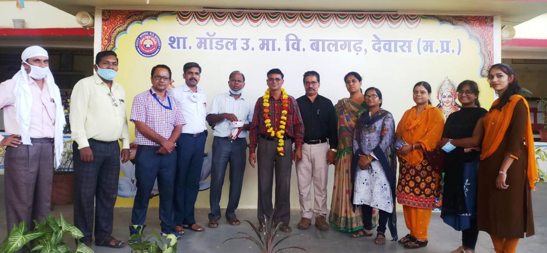 शिक्षक विकास महाजन राज्य स्तरीय पुरस्कार के लिए चयनित