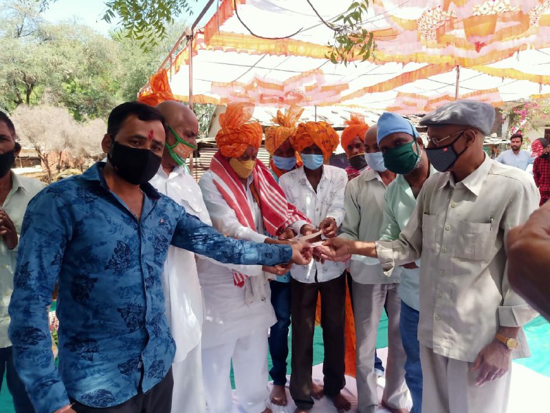 लसूड़िया छत्रधार गांव की अनूठी पहल, नुकता (मृत्यु भोज) पर अंकुश कर छोटे रूप में करने का प्रयास