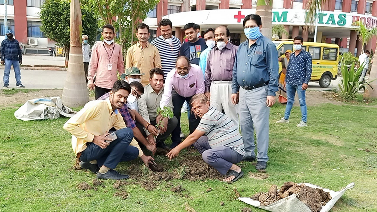 अमलतास हॉस्पिटल में मनाया गया विश्व पर्यावरण दिवस।