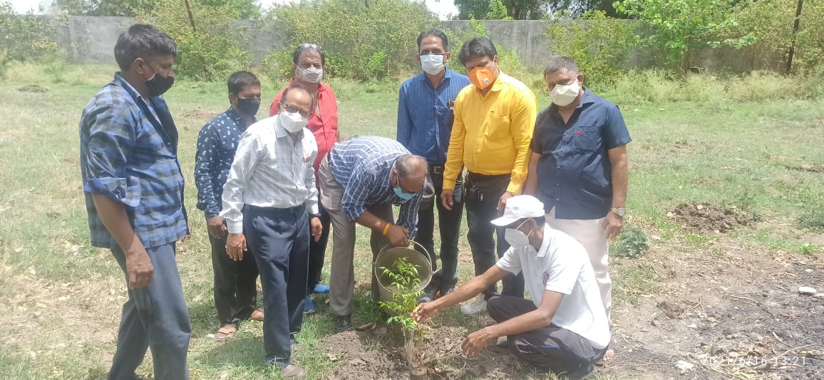 जिला शिक्षा प्रशिक्षण संस्थान डाइट में पौधारोपण