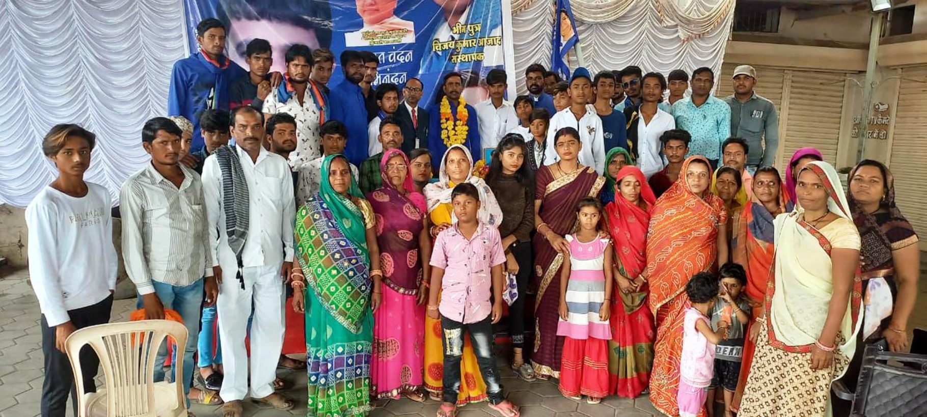 भीम आर्मी संस्थापक ने मप्र में बसपा और संगठन को मजबूत बनाने के लिए दमदारी से निकाला रोड शो