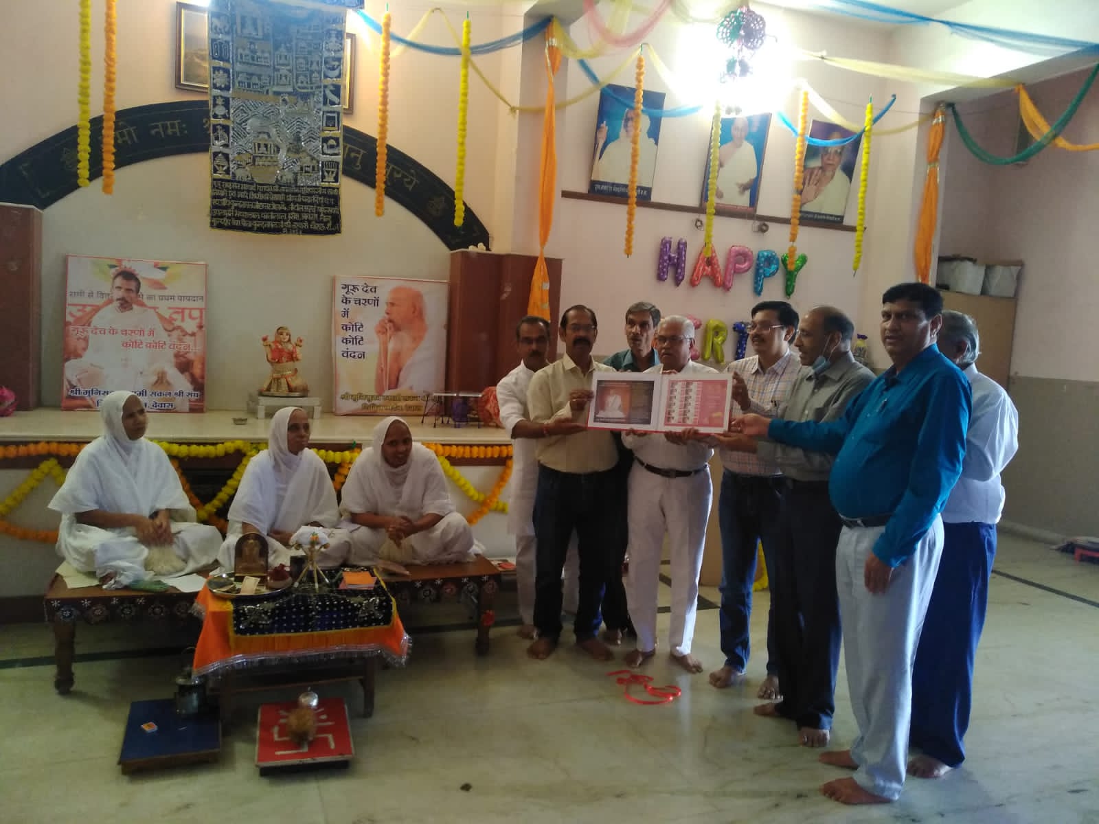 डाक टिकट का विमोचन  हुआ नवपद ओली जी  का समापन