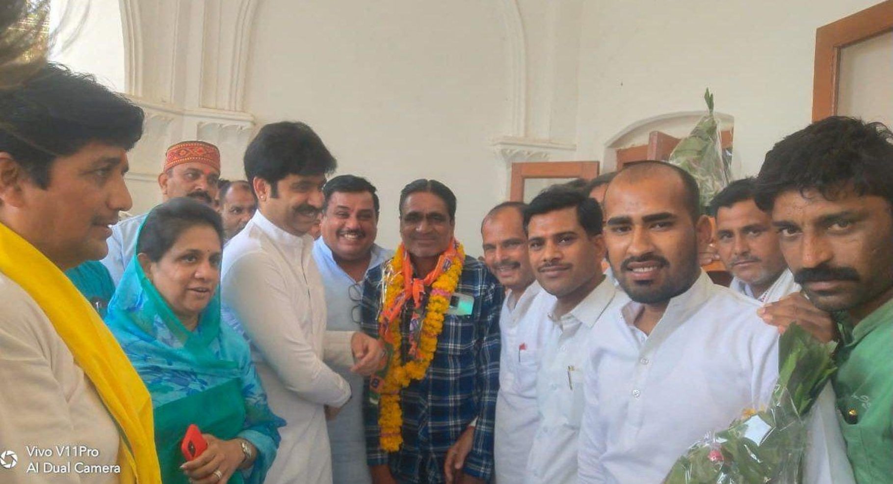 उत्तरी ग्रामीण क्षेत्र में भाजपा का कांग्रेस को एक झटका, कांग्रेस छोड़ भाजपा में पुन: हुए शामिल, पैलेस पर किया स्वागत