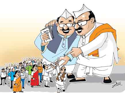 भारतीय जनता पार्टी की सूची मे कई नामी चेहरे ,महापौर के दावेदार पार्षद में और वार्ड में बाहरी उम्मीदवार से दावेदारों का कड़ा विरोध, पूर्व महापौर के परिवार का टिकट भी विवाद में, सूची में देरी का मुख्य कारण