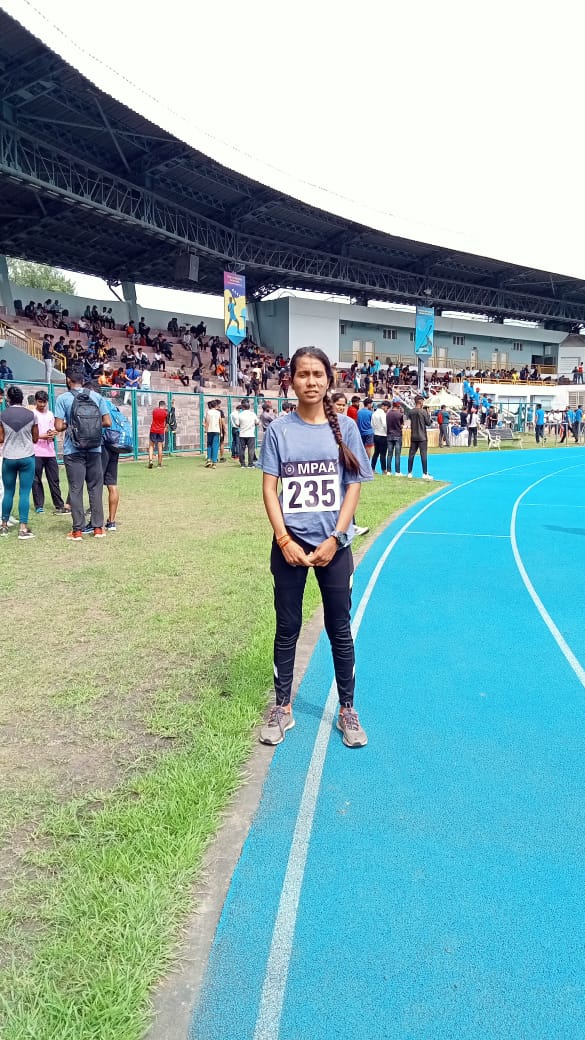 भोपाल में राज्य स्तरीय एथलेटिक्स चैंपियनशिप में देवास का खाता खुला मिला पहला मेडल