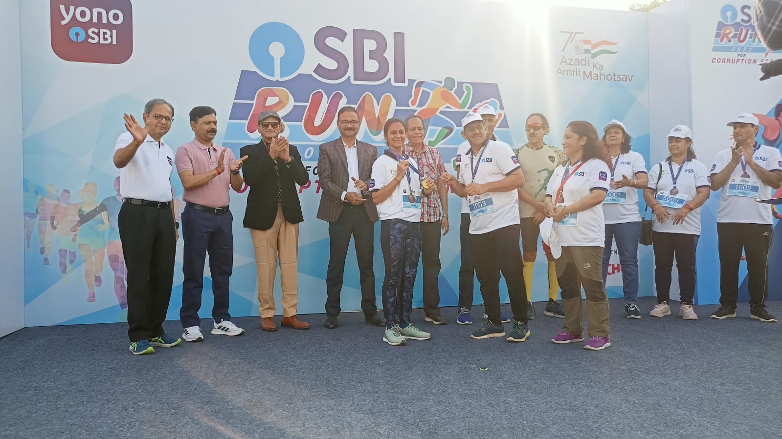 मैराथन में रनर राधा शुक्ला ने गोल्ड मेडल जीता