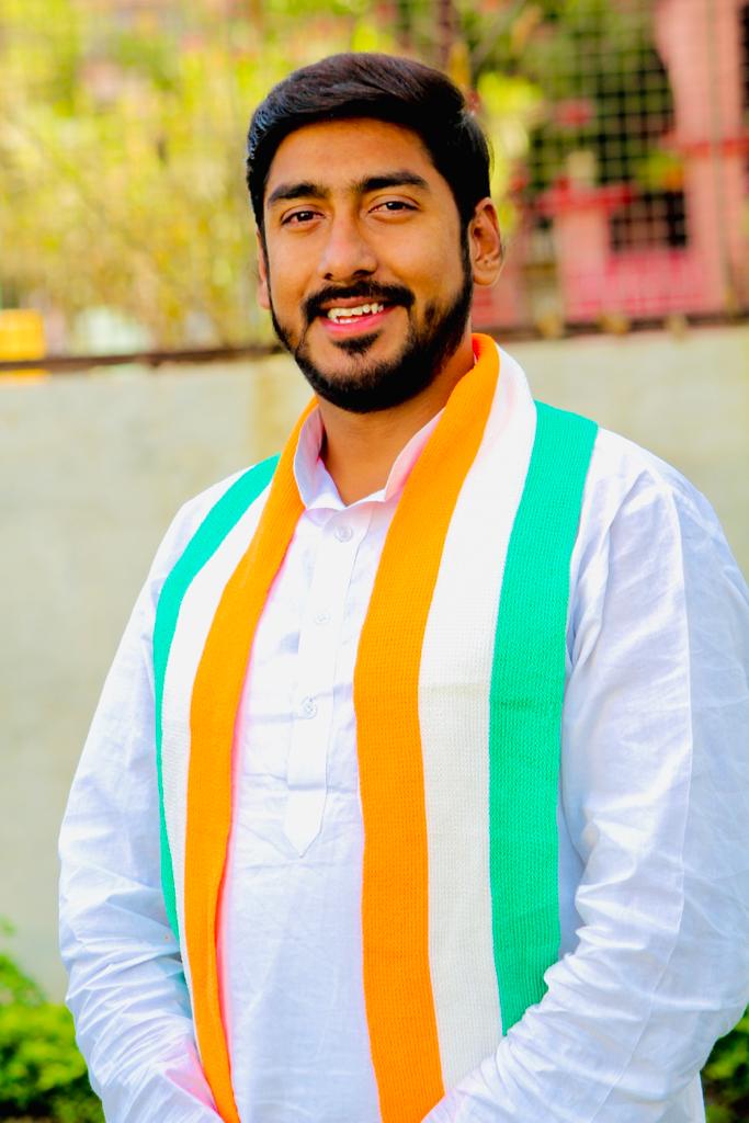 (नियुक्ति )युवा नेता प्रतीक शास्त्री शहर जिला काग्रेस में संगठन मंत्री नियुक्त