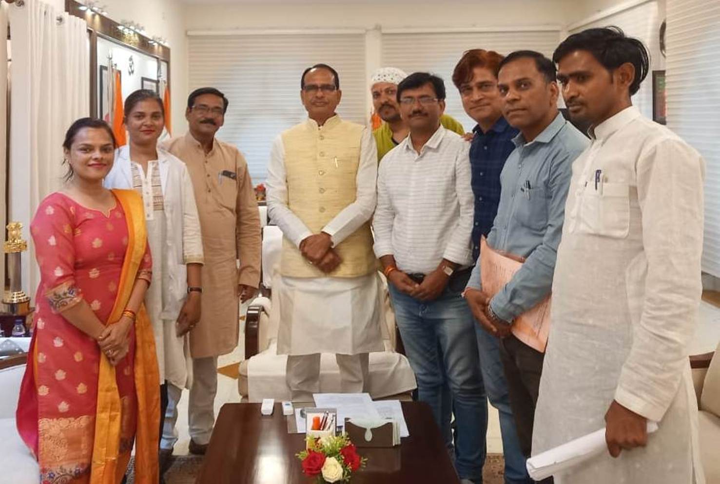 एनएचएम संविदा स्वास्थ्य कर्मचारियों की हड़ताल मुख्यमंत्री के आश्वासन के बाद स्थगित