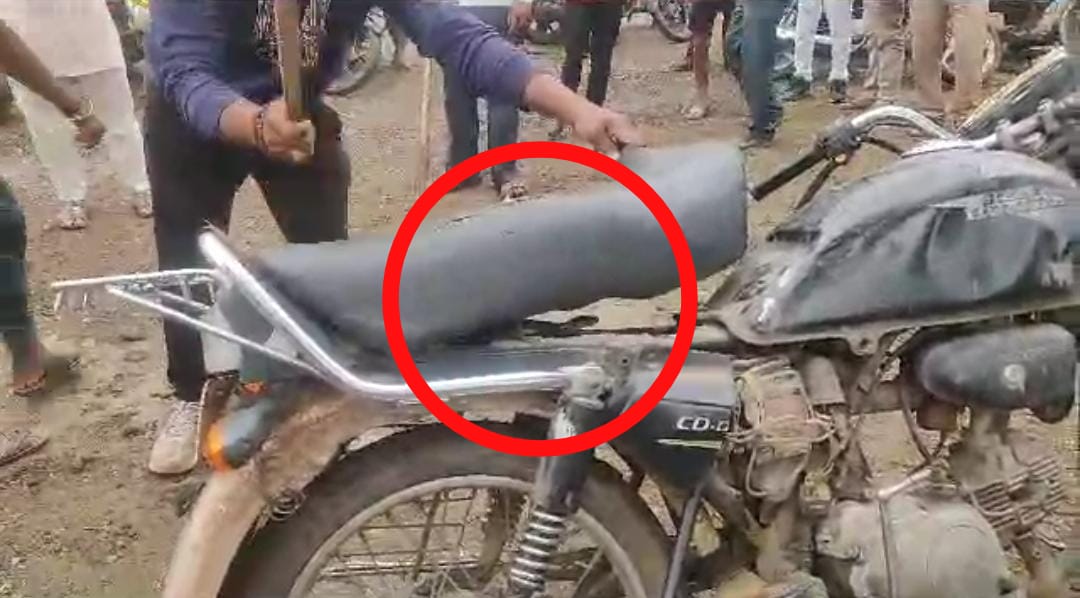 “मोटरसाइकिल में घुसा नाग, छत के ऊपर निकली नागिन रेस्क्यू कर जंगल में छोड़ा” देखें