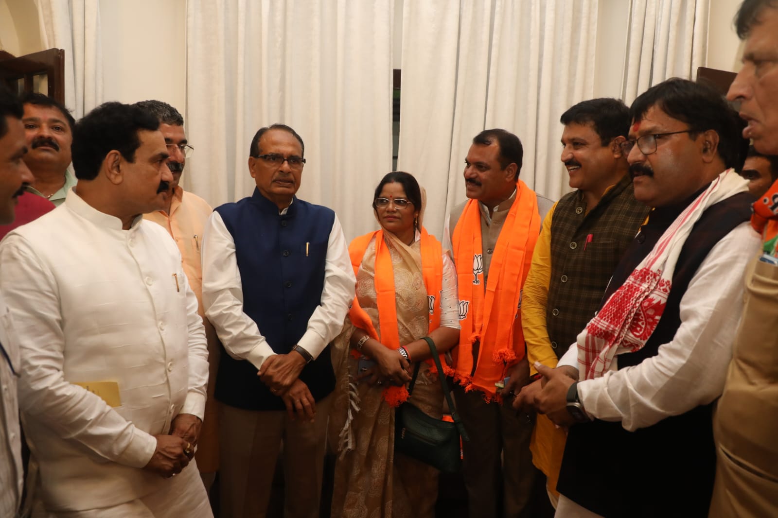 कांग्रेस को झटका जिला पंचायत अध्यक्ष ने ली भाजपा की सदस्यता
भोपाल में मुख्यमंत्री ने दिलाई सदस्यता, किया स्वागत