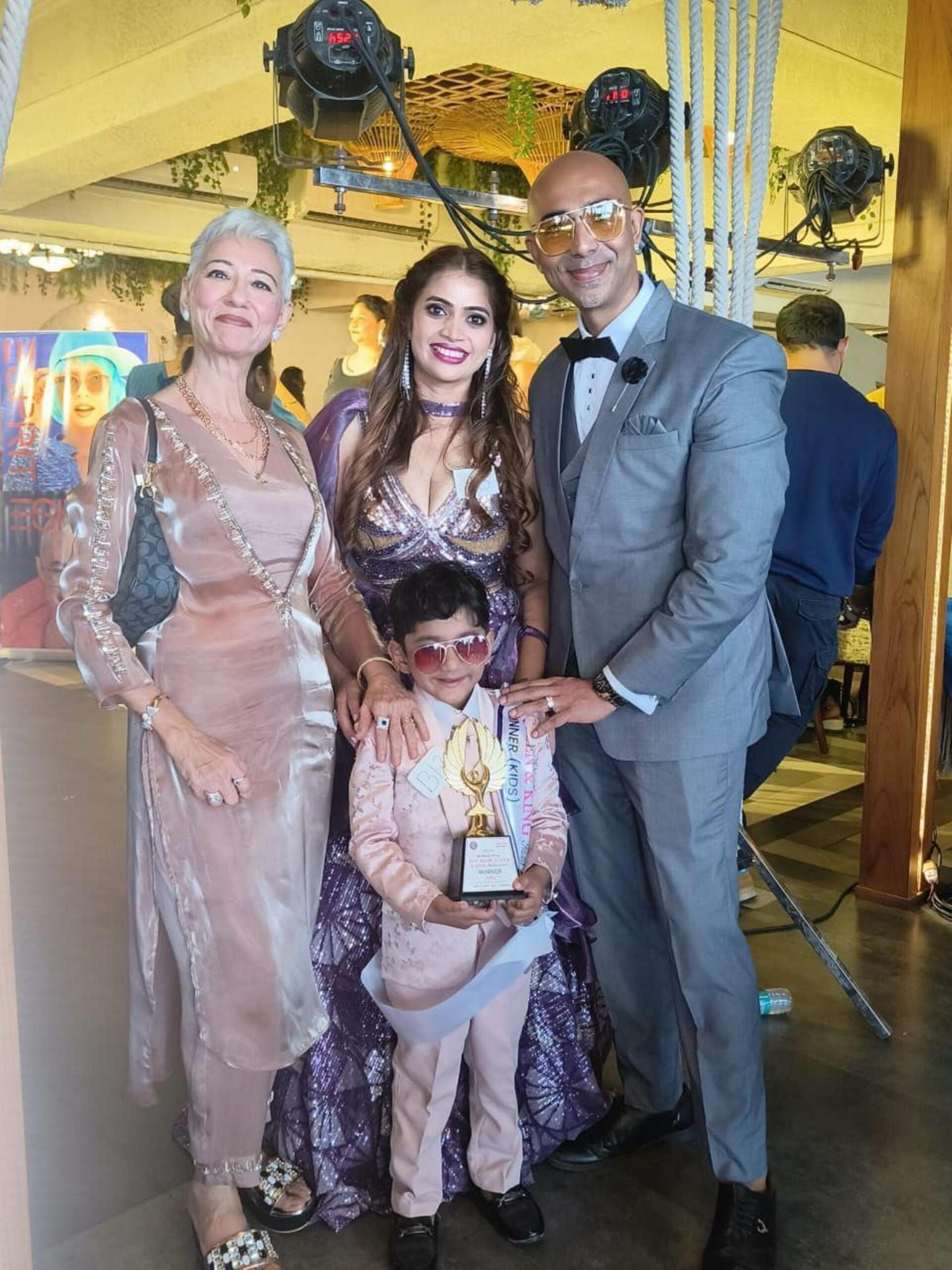 4 वर्षीय निवान डिडवानी ने मुंबई के माडलिंग शो में प्राप्त किया प्रथम स्थान, राष्ट्रीय स्तर के लिए चयन