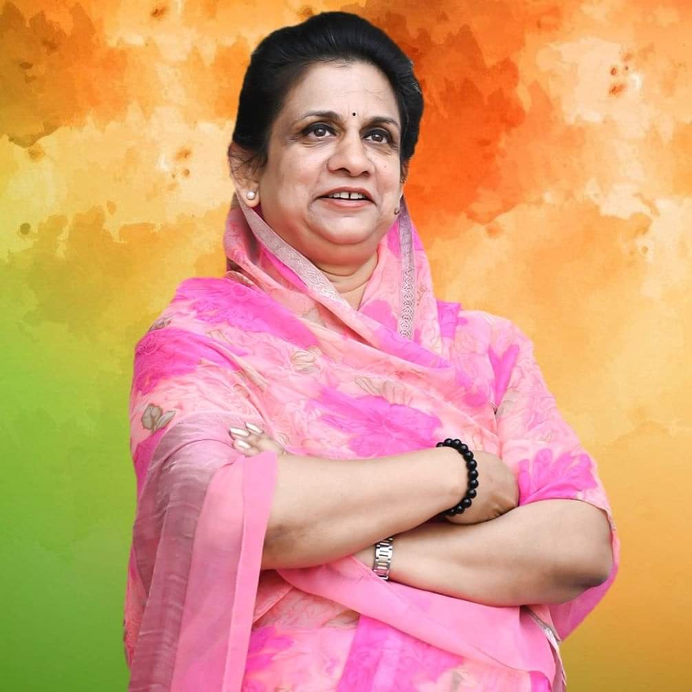 देवास विधानसभा से भारतीय जनता पार्टी प्रत्याशी गायत्री राजे पवार की हैट्रिक