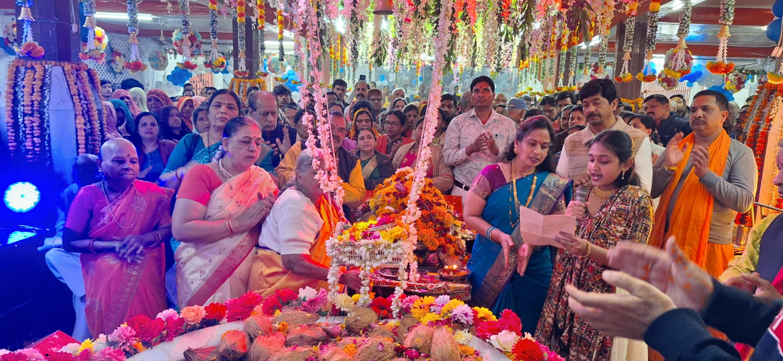 दिगम्बरा दिगम्बरा से गुंजा दिनभर मंदिर परिसर
बांगर में हर्षोउल्लास के साथ मना श्री दत्त जन्मोत्सव