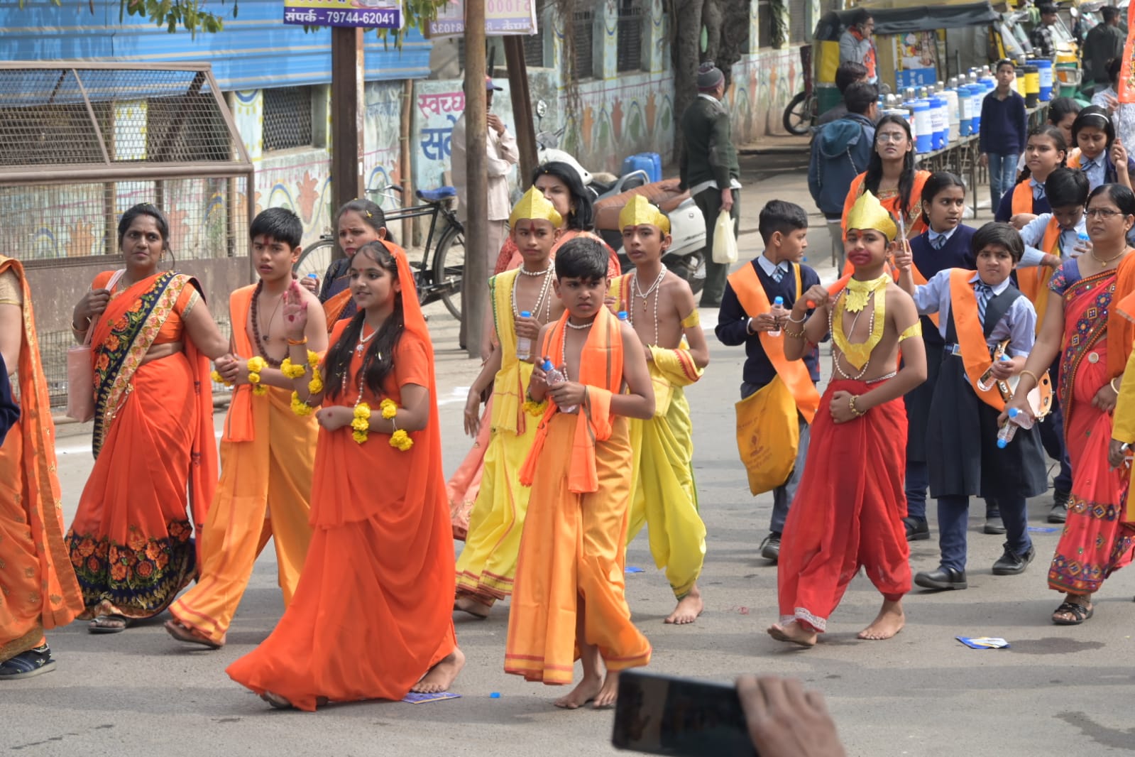 15000 छात्र छात्राओं और शिक्षकों के साथ ऐतिहासिक जन जागरण यात्रा