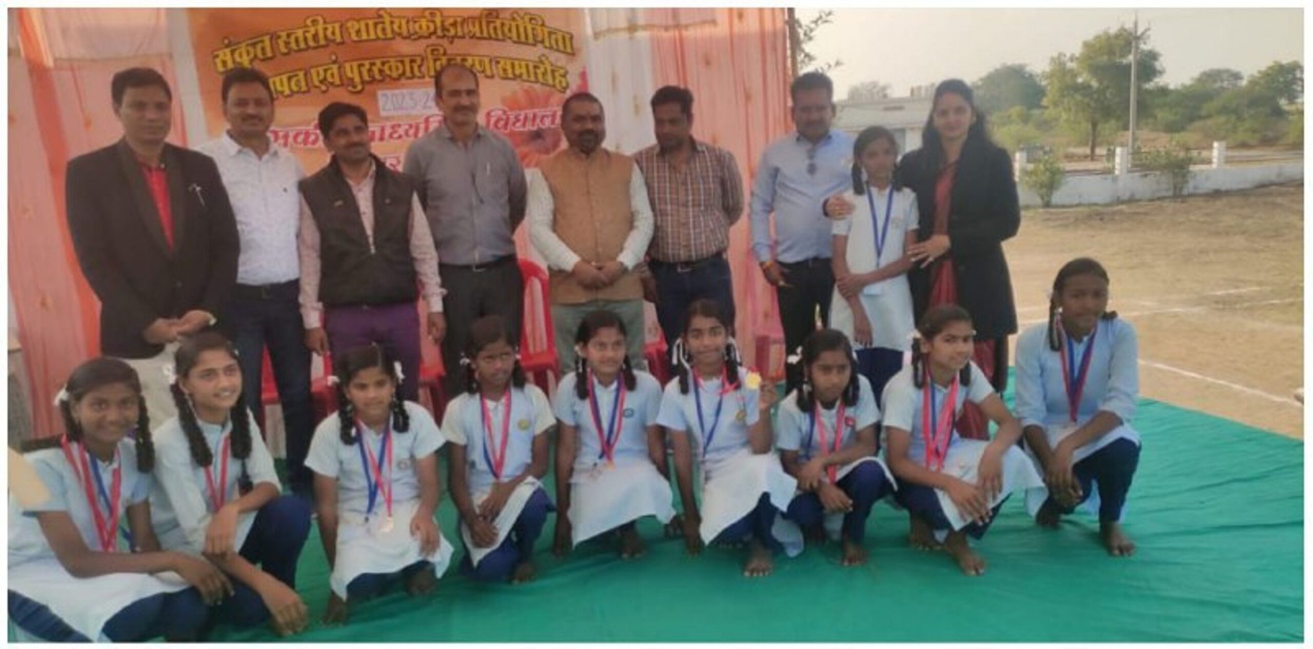 संकुल स्तरीय खेल प्रतियोगिता में 11 मा.वि. के विद्यार्थियों ने हिस्सा लेकर दिखाया हुनर