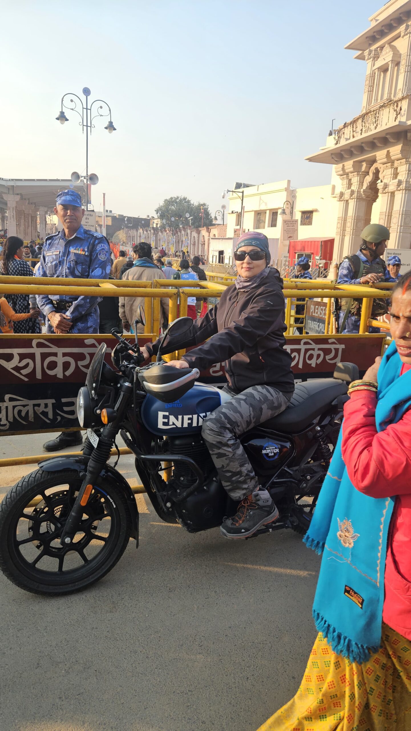 राम लाल के दर्शन का जुनून साहसी नारी शक्ति बाइक से पहुंची&nbsp; अयोध्या