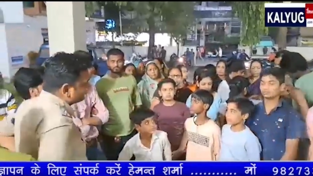 शराब दुकान का भारी विरोध, क्षेत्र की जनता रात को पहुंची थाने पर, जनप्रतिनिधि, विपक्ष मोन