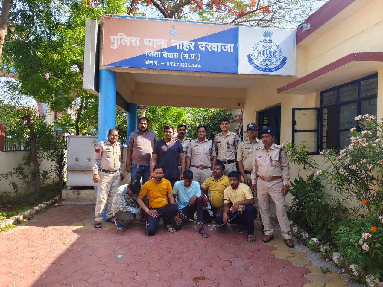 राजस्थान भागने के पहले ही भेरूगढ़ हमला कांड के आरोपी पुलिस की गिरफ्त में