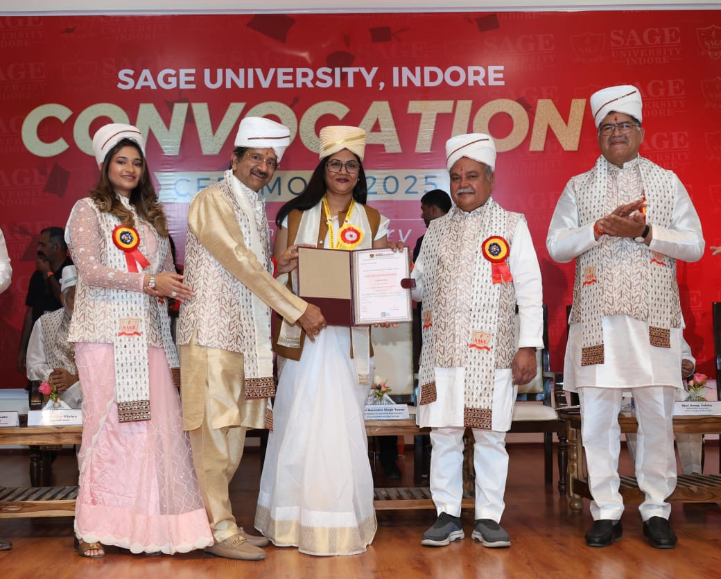 डॉ ज्योति पांचाल मिस्त्री को स्वर्ण पदक के साथ पी एच डी की डिग्री