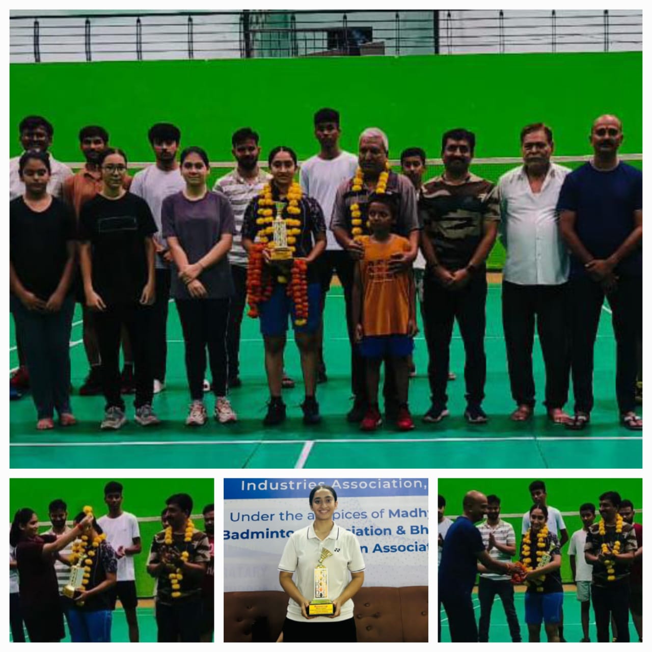 देवास की बेटी स्टार शटलर भूमिका वर्मा वेस्ट जोन बैडमिंटन प्रतियोगिता गोवा में करेगी मध्य प्रदेश का प्रतिनिधित्व