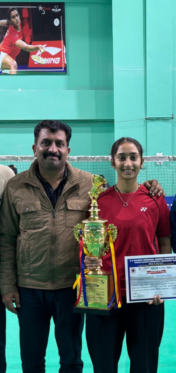 देवास की बेटी सितारा बैडमिंटन खिलाड़ी भूमिका वर्मा ने रचा इतिहास